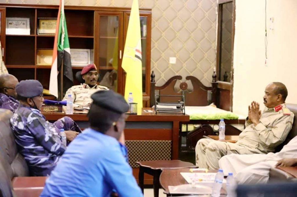 المسار نيوز مدير شرطة ولاية جنوب دارفور يزور قيادة الدعم السريع بنيالا