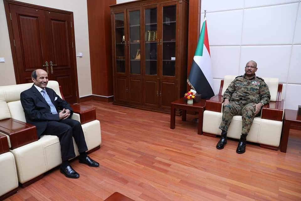 عضو السيادي الفريق ابراهيم جابر يلتقي سفير المملكة المغربية 1 المسار نيوز عضو السيادي الفريق ابراهيم جابر يلتقي سفير المملكة المغربية