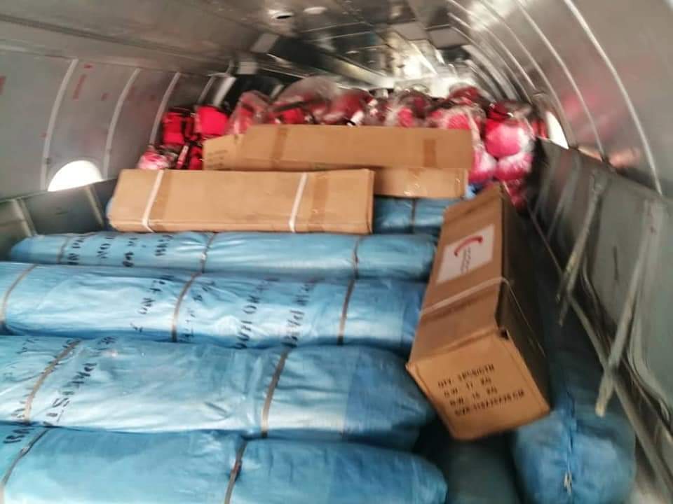 القوات المسلحة تسير جسر جوي من الامدادات للمتأثرين بالاحداث بغرب دارفور 2 المسار نيوز القوات المسلحة تسير جسر جوي من الامدادات للمتأثرين بالاحداث بغرب دارفور