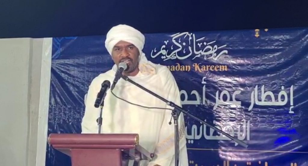 في سرادق إفطار شيخ العرب عمر احمد عطا المنان : الفريق حميدتي والناظر ترك والأعيان وشيوخ الطرق الصوفية كانوا حضوراً 2 المسار نيوز في سرادق إفطار شيخ العرب عمر احمد عطا المنان : الفريق حميدتي والناظر ترك والأعيان وشيوخ الطرق الصوفية كانوا حضوراً