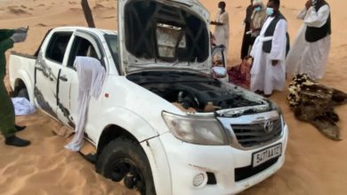 السلطات الموريتانية تعثر على جثامين (6) معدنيين سودانيين بالصحراء 3 المسار نيوز السلطات الموريتانية تعثر على جثامين (6) معدنيين سودانيين بالصحراء