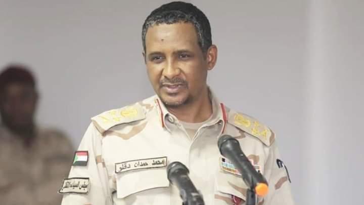 حميدتى يجدد تمسكه بترك الحكم للمدنيين 1 المسار نيوز حميدتى يجدد تمسكه بترك الحكم للمدنيين