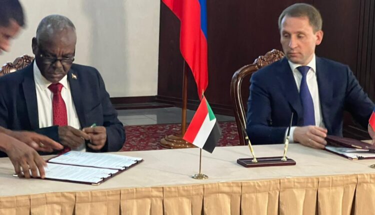 توقيع مجموعة أتفاقيات بين الخرطوم - وموسكو. 1 المسار نيوز توقيع مجموعة أتفاقيات بين الخرطوم - وموسكو.
