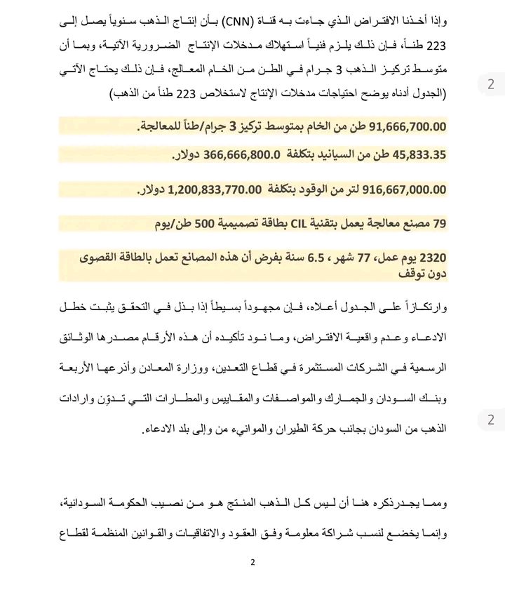 بيان وزارة المعادن ردا على تقرير الـ CNN 1 المسار نيوز بيان وزارة المعادن ردا على تقرير الـ CNN