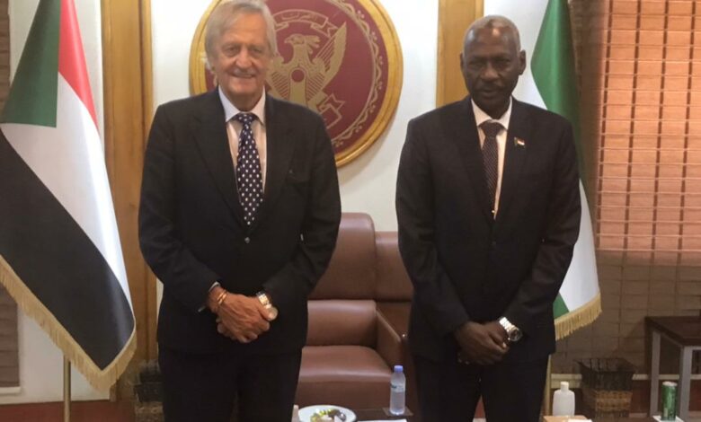 مباحثات سودانية، أممية بوزارة الدفاع. 1 المسار نيوز مباحثات سودانية، أممية بوزارة الدفاع.