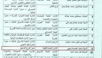 تنقلات واسعة ببنك السودان المركزي. 3 المسار نيوز تنقلات واسعة ببنك السودان المركزي.