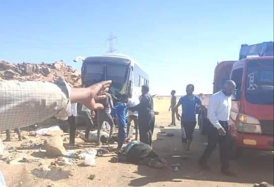 وفاة 3 سودانيين وإصابة 13 في حادث انقلاب بص سفري بأسوان 1 المسار نيوز وفاة 3 سودانيين وإصابة 13 في حادث انقلاب بص سفري بأسوان