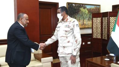 نائب رئيس مجلس السيادة يطلع على مسار العمل الأولمبي والرياضي بالبلاد. 2 المسار نيوز نائب رئيس مجلس السيادة يطلع على مسار العمل الأولمبي والرياضي بالبلاد.