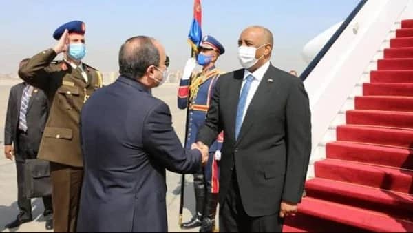 عاجل : السيسي يستقبل البرهان بالقاهرة 1 المسار نيوز عاجل : السيسي يستقبل البرهان بالقاهرة