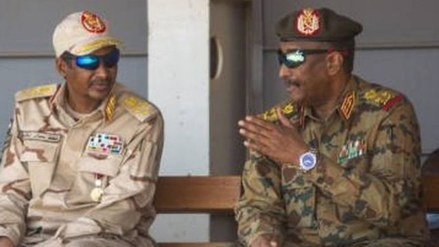 حميدتي يُكذِّب مزاعم خلافات بينه والبرهان 1 المسار نيوز حميدتي يُكذِّب مزاعم خلافات بينه والبرهان