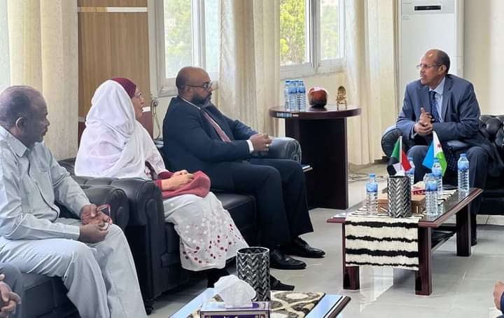 مباحثات سودانية جيبوتية في مجال المواني 1 المسار نيوز مباحثات سودانية جيبوتية في مجال المواني