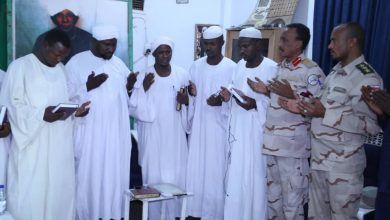 لجنة السلم والمصالحات بقوات الدعم السريع تنعي شيخ الطريقة الاسماعليه بالخرطوم 2 المسار نيوز لجنة السلم والمصالحات بقوات الدعم السريع تنعي شيخ الطريقة الاسماعليه بالخرطوم
