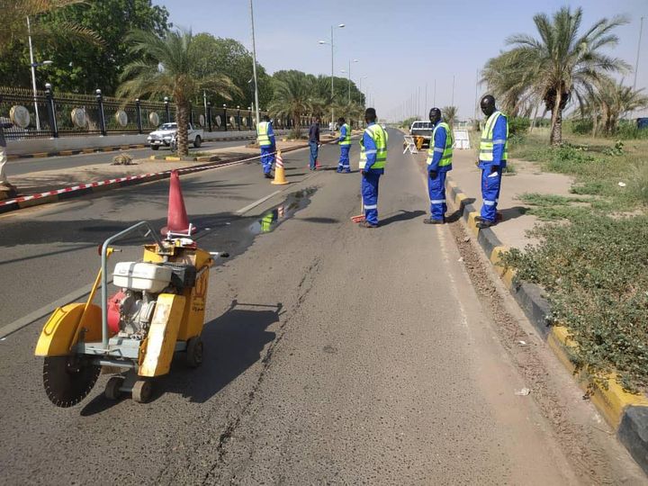 الخرطوم تشرع في تأهيل الطرق الداخلية 1 المسار نيوز الخرطوم تشرع في تأهيل الطرق الداخلية