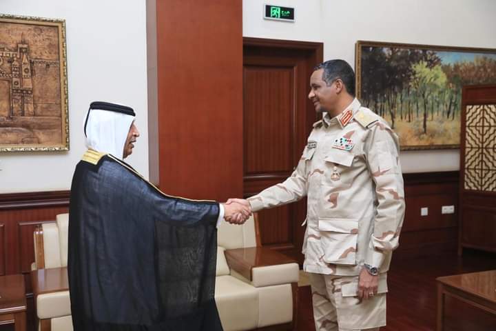 دقلو يلتقي السفير القطري بمناسبة انتهاء فترة عمله بالبلاد 1 المسار نيوز دقلو يلتقي السفير القطري بمناسبة انتهاء فترة عمله بالبلاد