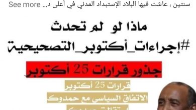 ماذا لو لم تحدث إجراءاتأكتوبرالتصحيحية (1 _ 3) جذور قرارات 25 أكتوبر 2 المسار نيوز ماذا لو لم تحدث إجراءاتأكتوبرالتصحيحية (1 _ 3) جذور قرارات 25 أكتوبر