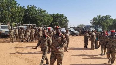 الفرقة (20) مشاة تستقبل قائد المنطقة العسكرية الغربية 4 المسار نيوز الفرقة (20) مشاة تستقبل قائد المنطقة العسكرية الغربية