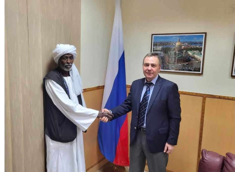 ترك يلتقي السفير الروسي بالسودان 1 المسار نيوز ترك يلتقي السفير الروسي بالسودان