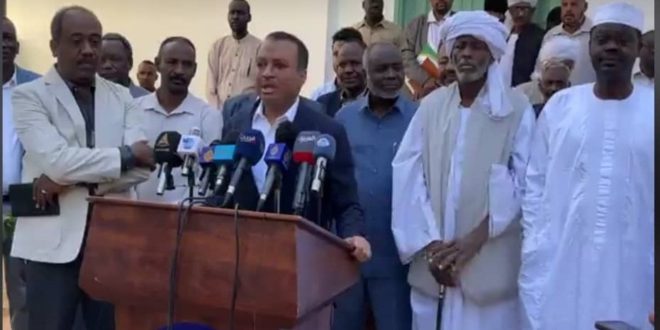 جعفر الميرغني يدعو لحل القضايا الوطنية عبر السودانيين ودون إقصاء 1 المسار نيوز جعفر الميرغني يدعو لحل القضايا الوطنية عبر السودانيين ودون إقصاء