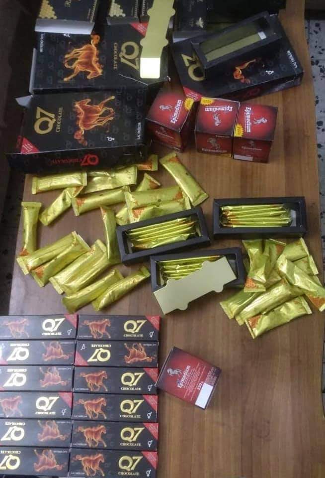 ضبط منشطات جنسية في شكل حلويات 1 المسار نيوز ضبط منشطات جنسية في شكل حلويات