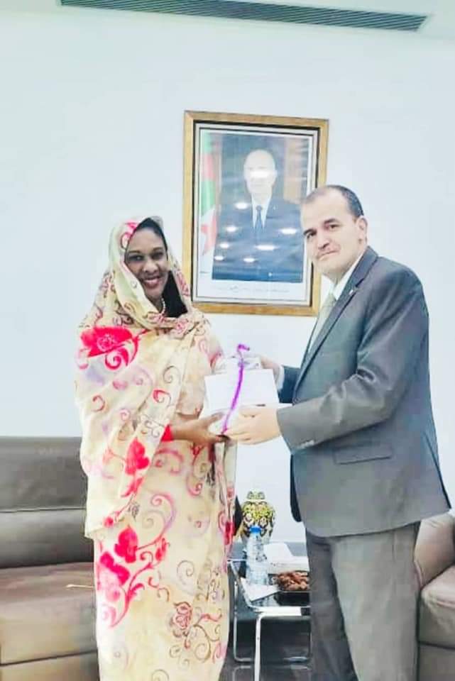 سفيرة السودان بالجزائر تبحث العلاقات التجارية بين البلدين 1 المسار نيوز سفيرة السودان بالجزائر تبحث العلاقات التجارية بين البلدين