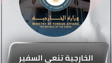 الخارجية تنعي السفير فاروق مصطفي 5 المسار نيوز الخارجية تنعي السفير فاروق مصطفي