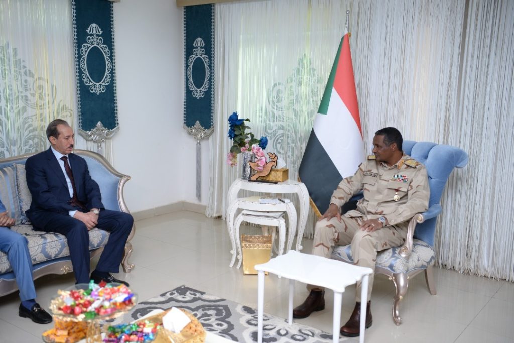 حميدتي يؤكد أهمية تبادل الزيارات بين السودان والمغرب 1 المسار نيوز حميدتي يؤكد أهمية تبادل الزيارات بين السودان والمغرب