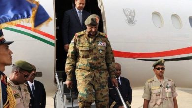البرهان يعود للخرطوم بعد زيارة ناجحة لانجمينا 5 المسار نيوز البرهان يعود للخرطوم بعد زيارة ناجحة لانجمينا