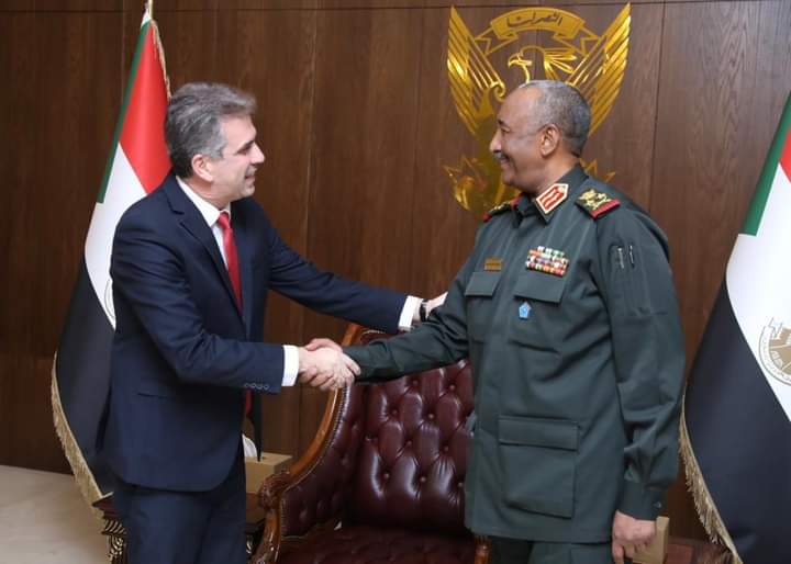 الاحترافية في زيارة وزير الخارجية الاسرائيلي السودان 1 المسار نيوز الاحترافية في زيارة وزير الخارجية الاسرائيلي السودان