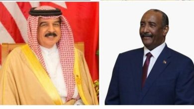 رئيس مجلس السيادة يتلقى إتصالاً هاتفياً من ملك البحرين 5 المسار نيوز رئيس مجلس السيادة يتلقى إتصالاً هاتفياً من ملك البحرين