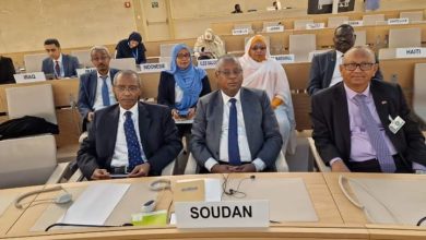 وزير العدل يقدم بيان السودان في اعمال الدورة (52) لمجلس حقوق الإنسان بجنيف 6 المسار نيوز وزير العدل يقدم بيان السودان في اعمال الدورة (52) لمجلس حقوق الإنسان بجنيف
