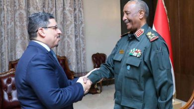 البرهان يجتمع بوزير الخارجية اليمنية 4 المسار نيوز البرهان يجتمع بوزير الخارجية اليمنية