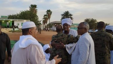 والي الجزيرة يشارك المسيحيين أفطارهم 2 المسار نيوز والي الجزيرة يشارك المسيحيين أفطارهم