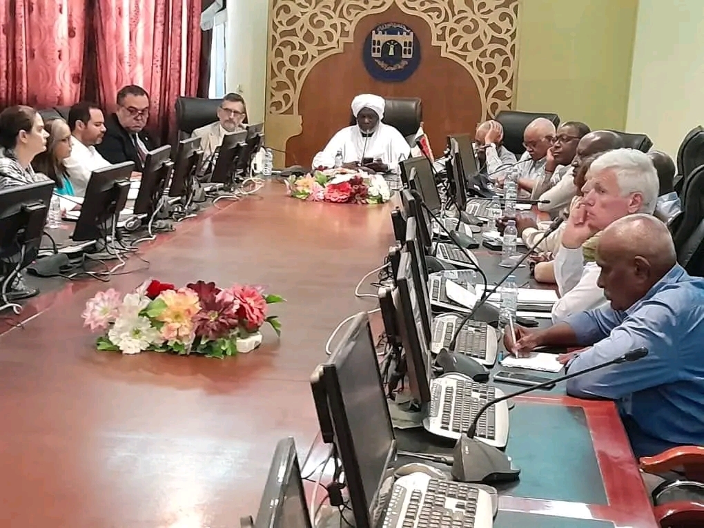 وزير المالية يبحث قضايا النازحين ببورتسودان مع منظمات الامم المتحدة 1 المسار نيوز وزير المالية يبحث قضايا النازحين ببورتسودان مع منظمات الامم المتحدة