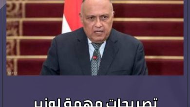 تصريحات مهمة لوزير الخارجية المصري حول الازمة السودانية 3 المسار نيوز تصريحات مهمة لوزير الخارجية المصري حول الازمة السودانية