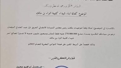 المسار نيوز المالية : لا صحة لما تردد حول توجيهات للموانئ البحرية