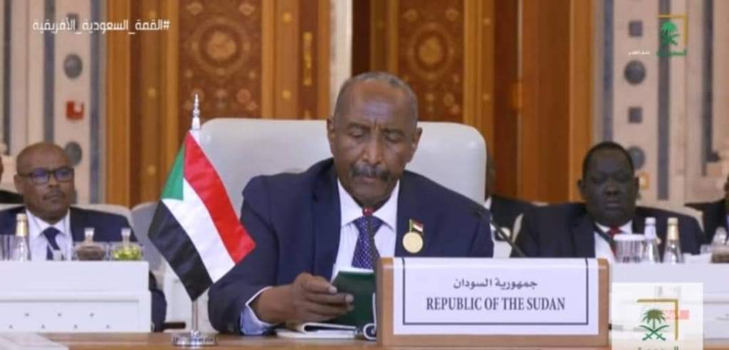 البرهان يطالب بوقف العدوان فورا على غزة 1 المسار نيوز البرهان يطالب بوقف العدوان فورا على غزة