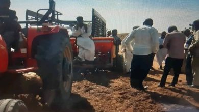 وزير الانتاج بالشمالية يدشن زراعة محصول القمح بمشروع الزورات الزراعي 5 المسار نيوز وزير الانتاج بالشمالية يدشن زراعة محصول القمح بمشروع الزورات الزراعي