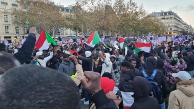 تظاهرة حاشدة بباريس تندد بانتهاكات ميليشيا الدعم السريع 5 المسار نيوز تظاهرة حاشدة بباريس تندد بانتهاكات ميليشيا الدعم السريع