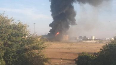 مصادر تنفي تدمير مصفاة الجيلي بالكامل 4 المسار نيوز مصادر تنفي تدمير مصفاة الجيلي بالكامل