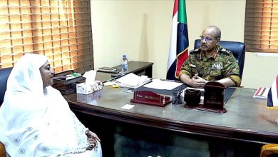 عضو مجلس السيادة الفريق مهندس بحري إبراهيم جابر يلتقي وزيرة الصناعة 4 المسار نيوز عضو مجلس السيادة الفريق مهندس بحري إبراهيم جابر يلتقي وزيرة الصناعة