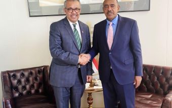 وزير الخارجية يلتقي مدير منظمة الصحة العالمية بجنيف 2 المسار نيوز وزير الخارجية يلتقي مدير منظمة الصحة العالمية بجنيف