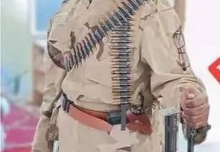 بأمر المقاومة الشعبية.. اسلحة القرنوف وشريط الرصاص تعتلي مساجد السودان 5 المسار نيوز بأمر المقاومة الشعبية.. اسلحة القرنوف وشريط الرصاص تعتلي مساجد السودان