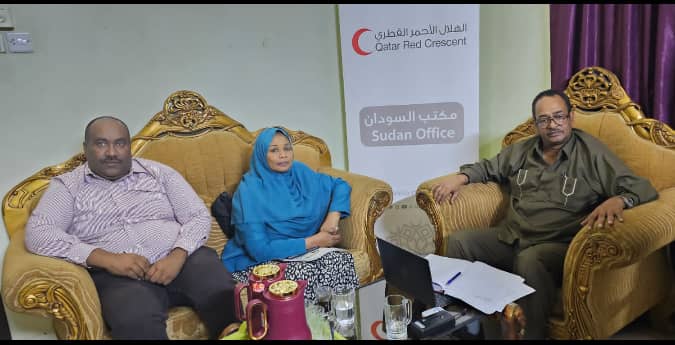 وزير الصحة المكلف بولاية البحر الأحمر تشيد بالهلال الأحمر القطري 1 المسار نيوز  وزير الصحة المكلف بولاية البحر الأحمر تشيد بالهلال الأحمر القطري