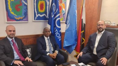 سفير السودان بالقاهرة يبحث قضايا السودانيين المتأثرين بالحرب مع منظمة الهجرة الدولية IOM 5 المسار نيوز سفير السودان بالقاهرة يبحث قضايا السودانيين المتأثرين بالحرب مع منظمة الهجرة الدولية IOM
