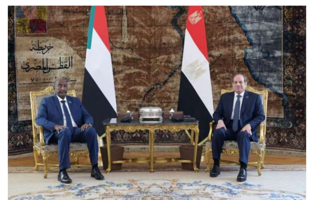 السيسي: مصر حريصة على أمن السودان الشقيق.. وتدعم استقراره على كل المستويات 1 المسار نيوز السيسي: مصر حريصة على أمن السودان الشقيق.. وتدعم استقراره على كل المستويات