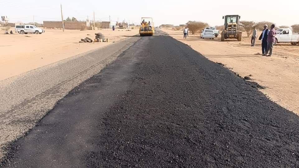 انتهاء أعمال تأهيل طريق النيل الغربي وادي سيدنا الحقنة الخرطوم 1 المسار نيوز انتهاء أعمال تأهيل طريق النيل الغربي وادي سيدنا الحقنة الخرطوم