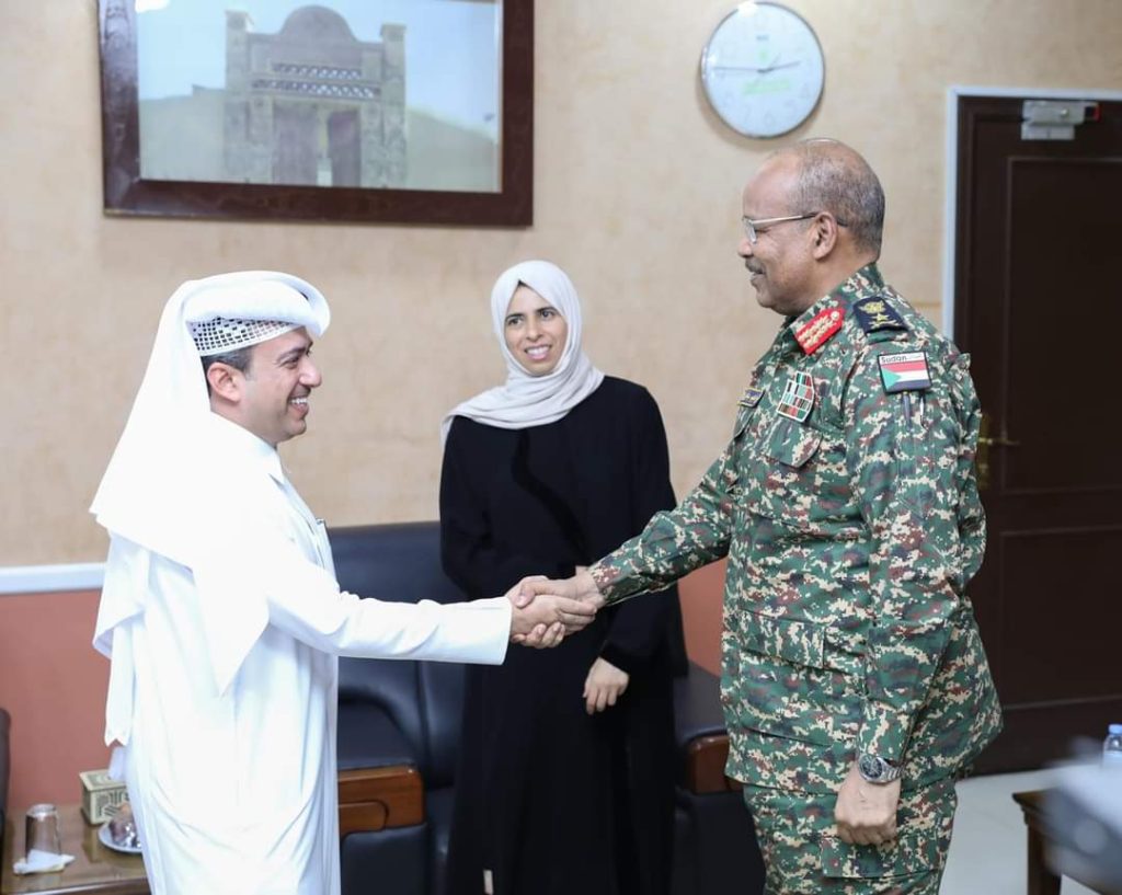 عضو مجلس السيادة إبراهيم جابر يلتقي وزيرة الدولة بوزارة التعاون الدولي القطرية 1 المسار نيوز عضو مجلس السيادة إبراهيم جابر يلتقي وزيرة الدولة بوزارة التعاون الدولي القطرية