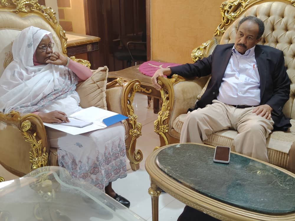 مفوض العون الانساني الجديد تتسلم مهامها 1 المسار نيوز مفوض العون الانساني الجديد تتسلم مهامها